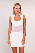 CAPRI DRESS IN WHITE
